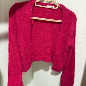 Cozy Fuchsia Sweater